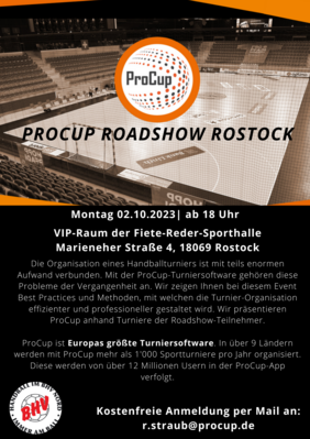 ProCup Roadshow in Rostock